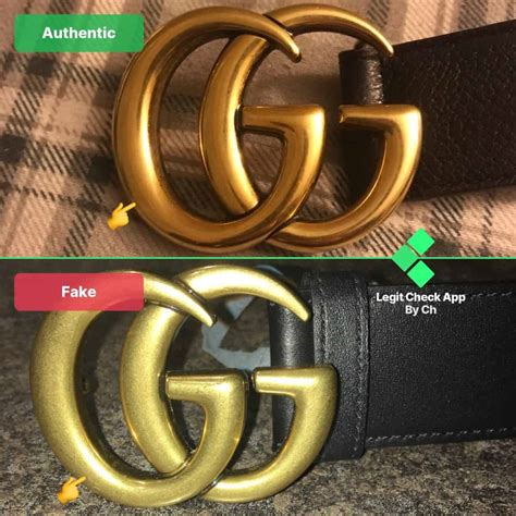 gucci belt real vs fake.